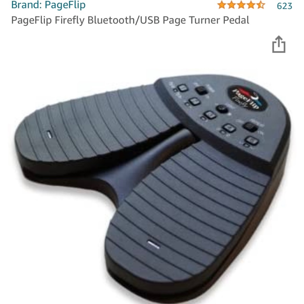Page Flip Firefly hands free page turner